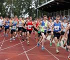 Start of the Northern Mens 6 Stage Road Relay.